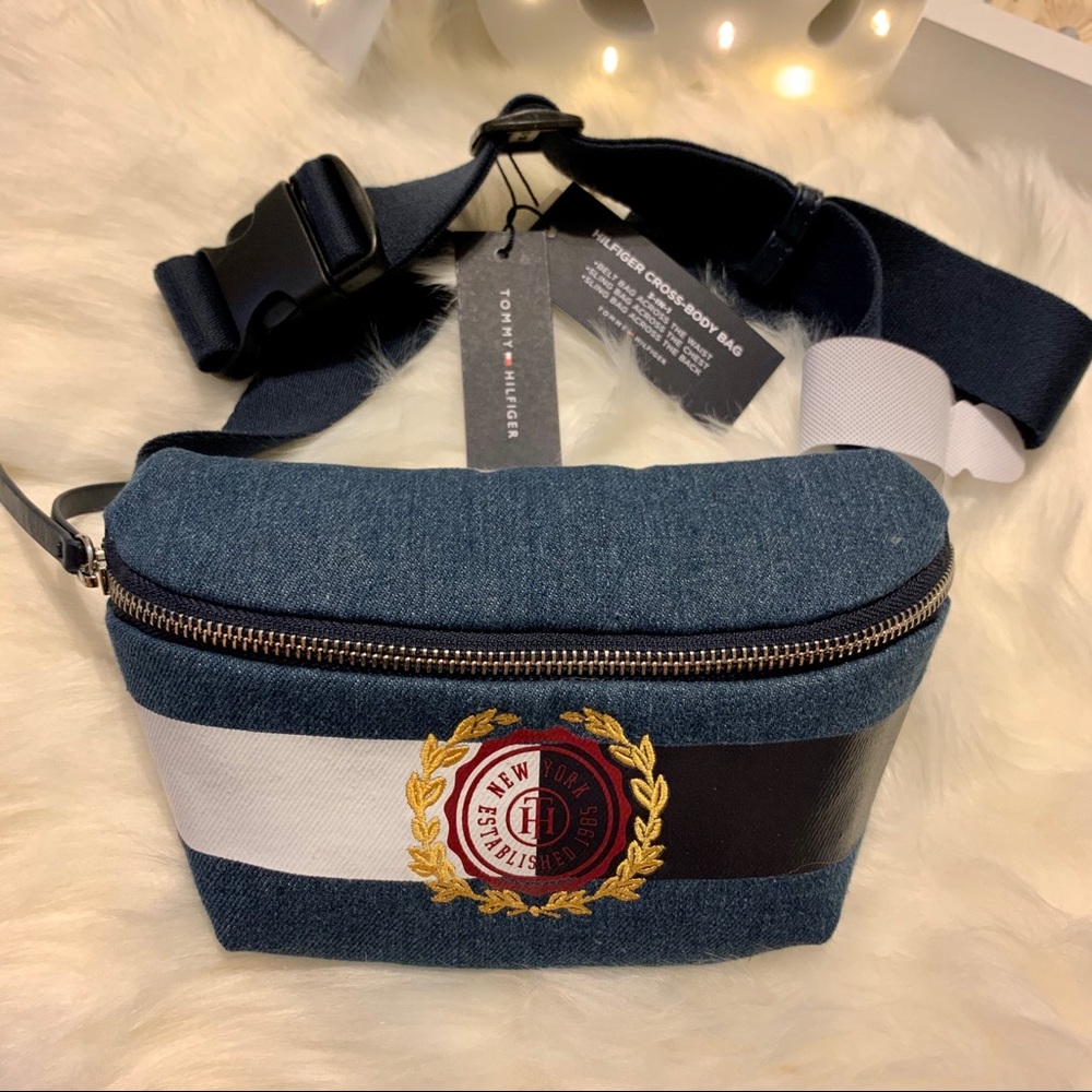 🆕TOMMY HILFIGER FANNY PACK BELT BAG CROSSBODY BAG